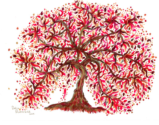 Passion Tree | High-resolution Digital Print | Dalia Rosenfeld | Tiberias, Israel | 11" x 14"